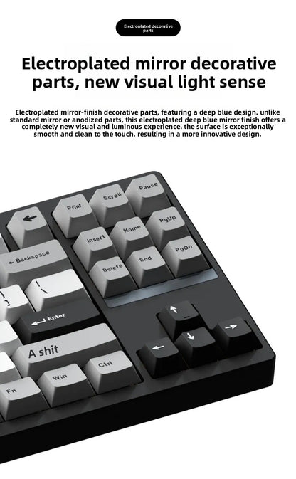Weikav Stars80 Mechanical Keyboards Kits QMK/VIA Tri-mode Aluminum Wireless Bluetooth Gaming Keyboard Customized E-sports Gifts