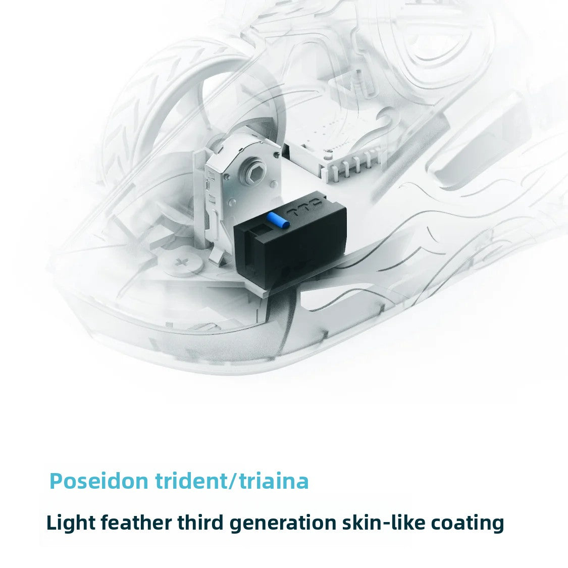 Waizowl TRIAINA Wireless Gaming Mouse Paw3950 Lightweight Ergonomic E-sports Mice Fast Charging Long Battery Life Customized PC