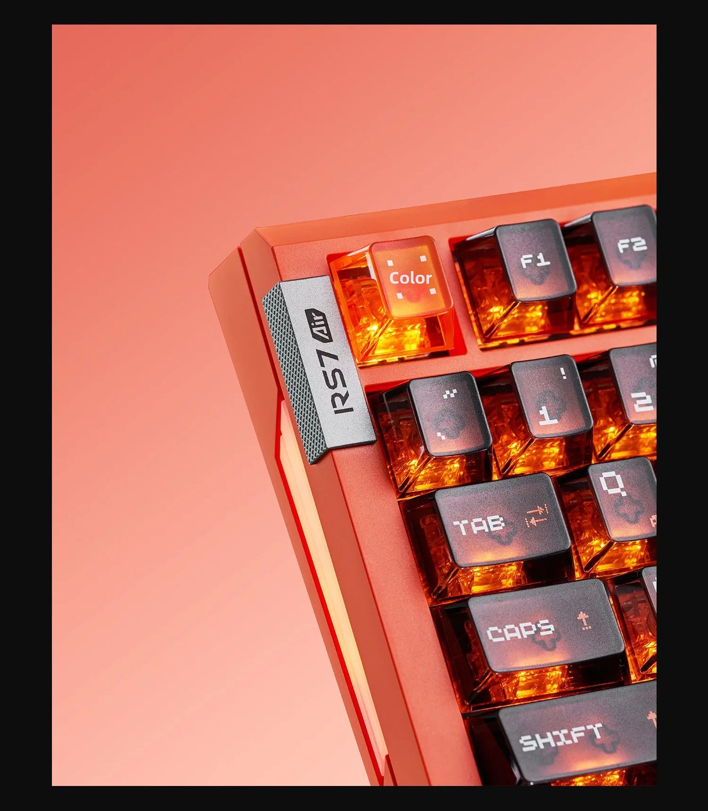 ATK RS7 Air Magnetic Switch Gaming Keyboard Wired 0.001mm 8k E-sports Mouse Ergonomics Custom PC Accessory Mechanical Keyboard